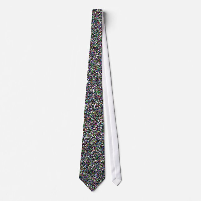Corbata Purpurina de arte gráfico impreso Sparkle Bling Je (Anverso)