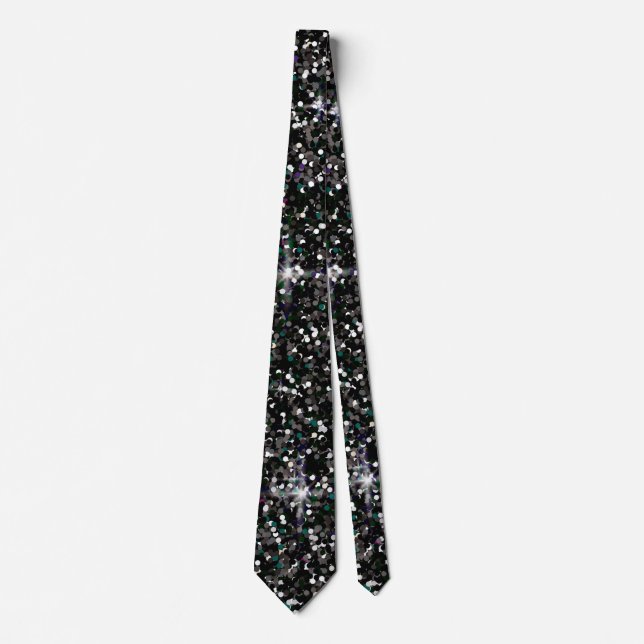 Corbata purpurina de ascendencia negra (Anverso)