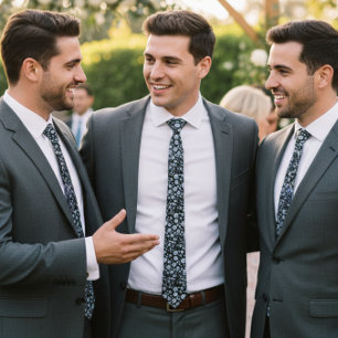 Corbata Purpurina de diamantes plateado diamante de imitac