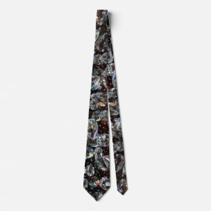 Corbata Purpurina de diamantes Sparkle Elegant
