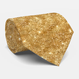 Corbata Purpurina de oro