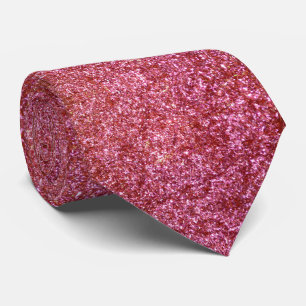 Corbata Purpurina rojo