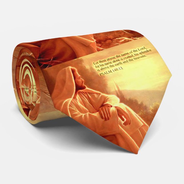 Corbata Que alaben el nombre del Señor... (Enrollado)