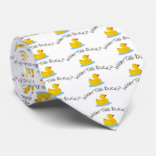 Corbata Qué el pato