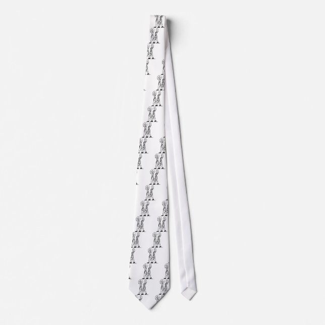 Corbata Qué es Nu Personalizado Tie (Anverso)