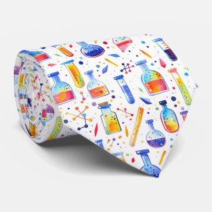 Corbata Química divertida y de mano rara