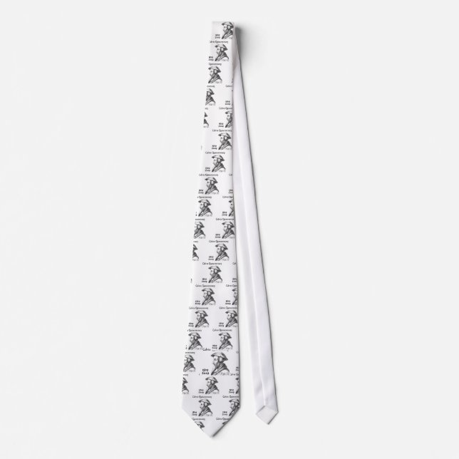 Corbata Quincentenary de Calvin (Anverso)