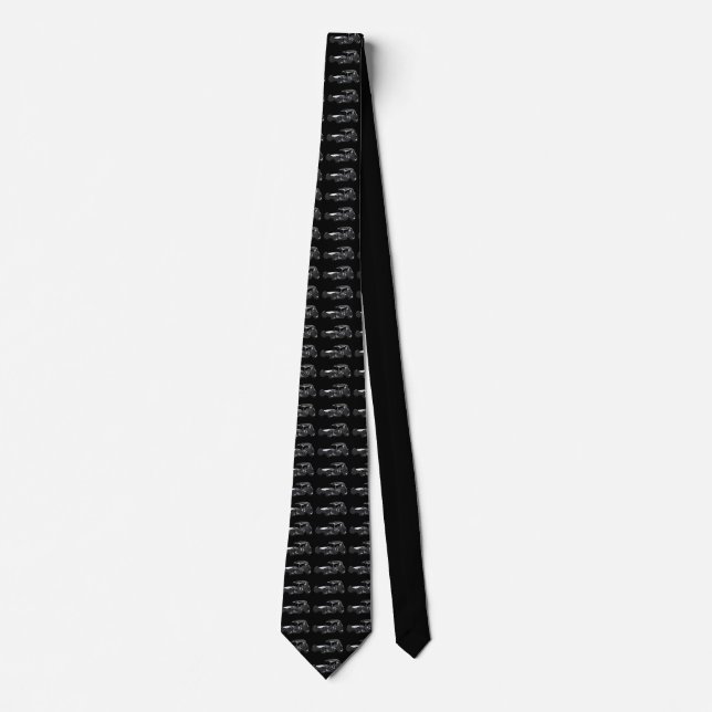 Corbata Racearena Racearena modificada Tie negro (Anverso)