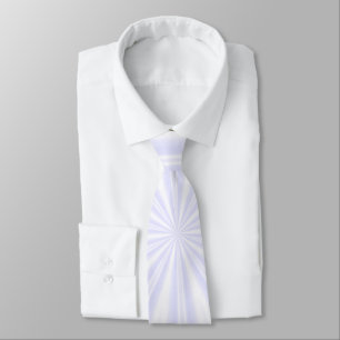 Corbata Rachas blancas radiales