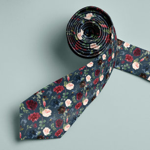 Corbata Radiant Bloom Estampado Floral