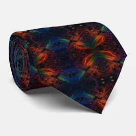 Corbata Rainbow Circuit Board Necktie – Colorful Tech Geek