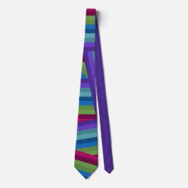 Corbata Rainbow Crisscross