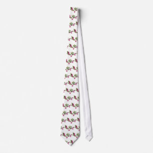 Corbata Rama de cerezas