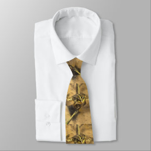 Corbata Rana De Marsh Inmersa En Pintura De Agua Del Río