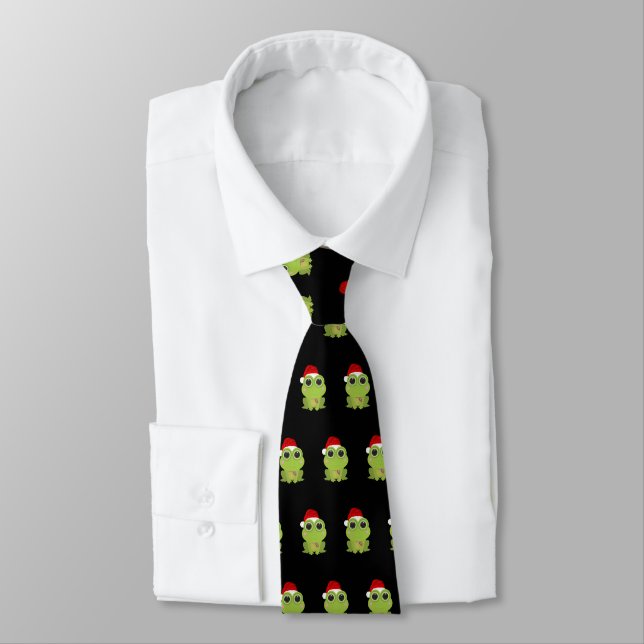 Corbata Rana navidad (Atado)