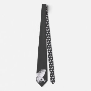 Corbata Rana toro Tie Vida silvestre Regalos de corbatas d