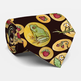 Corbata Ranas de fresa para siempre