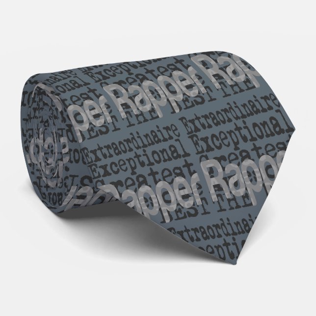 Corbata Rap Extraordinaire Neck Tie (Enrollado)