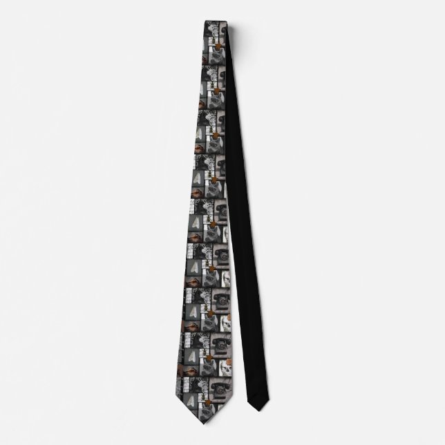 Corbata Rarezas Y Cruces (Anverso)