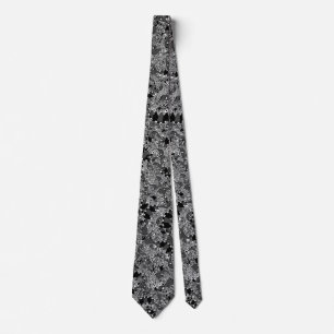Corbata Raro patrón de dibujo de reptiles monstruo