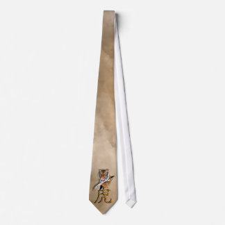 Corbata Rasgadura de diseño del tigre