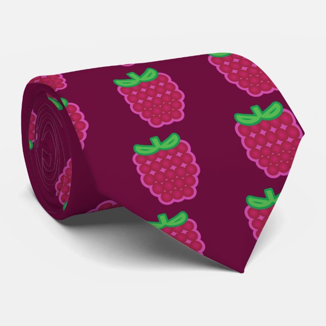 Corbata Raspberry (Enrollado)