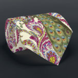 Corbata Raspberry Blue Pink Green Paisley Peacock<br><div class="desc">Naranja de coral azul rosa amarillo y verde Mehndi indio Paisley Vintage Peacock Wedding Party Ataque para los muchachos. Padre de la Novia, Padre de Groom, Groomsman, Mejor Hombre y Groom. Naranja de coral de frambuesa rosa y diseño Boda de paisley retro amarillo. Vintage Inspiración Paisley Estética Mehndi Indian Paisley...</div>