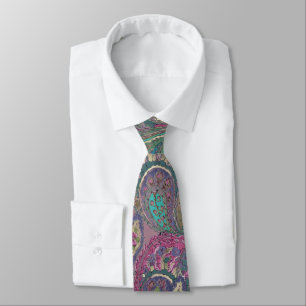 Corbata Raspberry Paisley