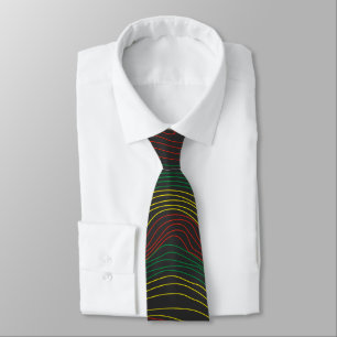 Corbata Rasta Waves