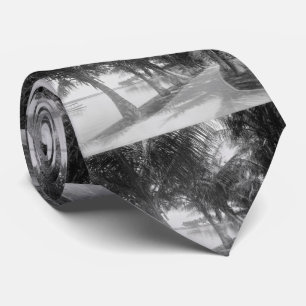 Corbata Rastro Photograph (1900) de la playa de la palmera