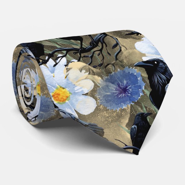 Corbata Raven Neck Tie (Enrollado)