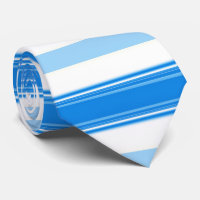 Raya azul y blanca
