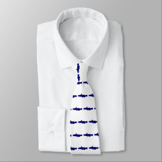 Corbata Raya del siluro azul