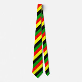Corbata Rayas afrocéntricas