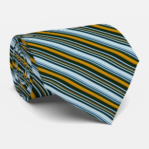 Corbata Rayas amarillas y azules