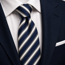 Rayas Azul Marino Old Money