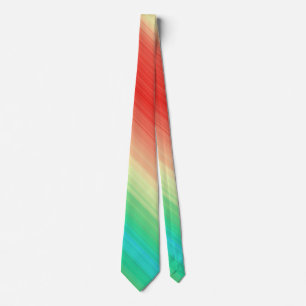 Corbata Rayas azules rojas y verdes