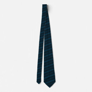 Corbata Rayas Azules y Negras