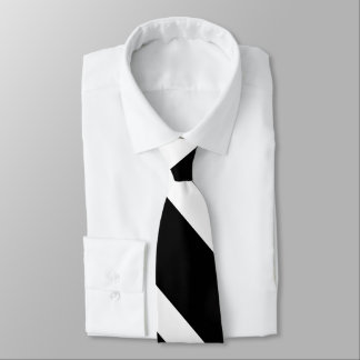 Corbata Rayas blancas y negras