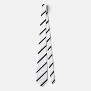 Corbata Rayas blancas y negras lindas