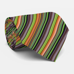 Corbata Rayas de color negro y liso