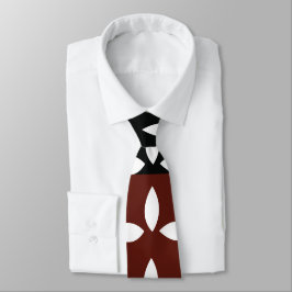 Corbata Rayas de color Patrón floral geométrico