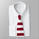 Corbata Rayas de color sólido rayadas de borgoña<br><div class="desc">Clásica corbata de corbata rayada de color burdeos boda y blanco. Borgoña le quitó corbata de cuello. Corbata a rayas de los padrinos.</div>