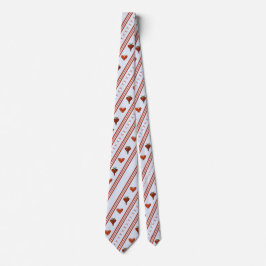 Corbata Rayas de Corazones