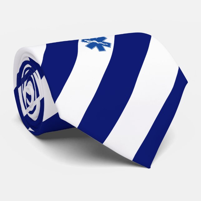 Corbata Rayas de encargo de la marina de guerra de las (Enrollado)