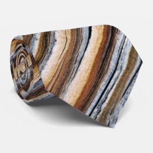 Corbata Rayas de grano de madera