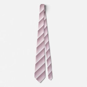 Corbata rayas de sombra de cuarzo Rosa