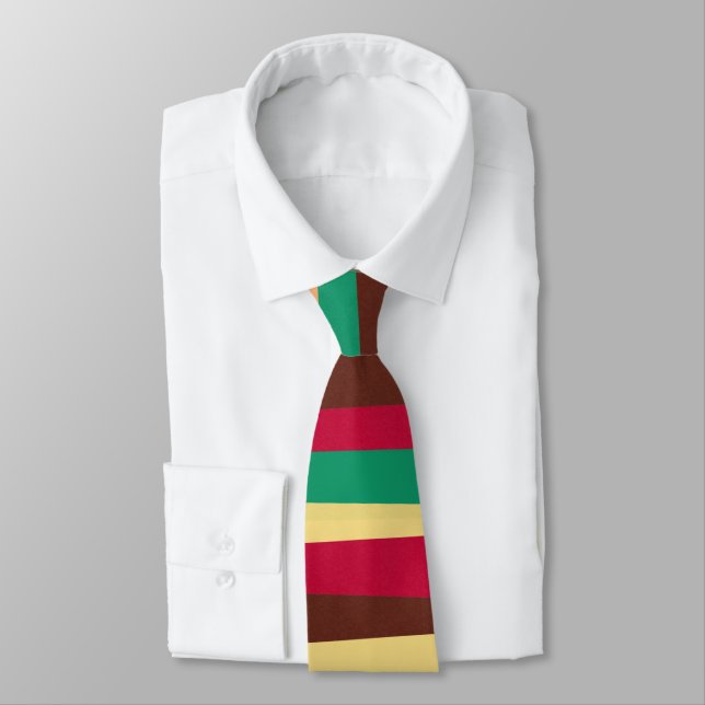 Corbata Rayas Irregulares 02 (Atado)