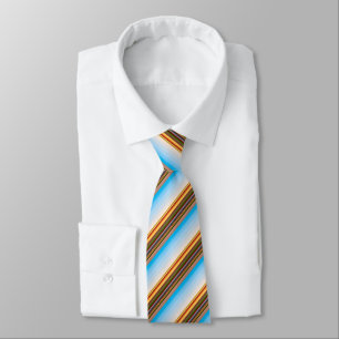 Corbata Rayas modernas coloridas lindas
