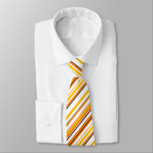 Corbata Rayas modernas de vacaciones de Acción de Gracias